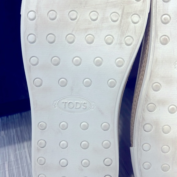 Tod's Sneakers Mens 26A Allacciata Cassetta Leather Lace Up - Picture 14 of 16